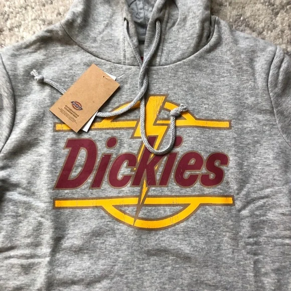 Dickies NWT gray cropped hoodie - Picture 3 of 5